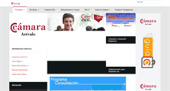 Desktop Screenshot of camaradearevalo.es